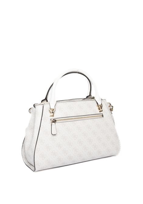 white noelle handbag GUESS | HWBD7879070NOELLE LUXURY-DVL